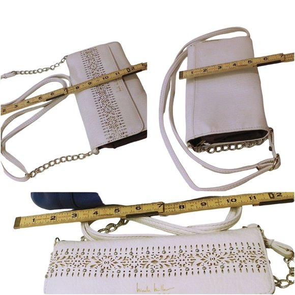 Bundle Lot of 2 Nicole Miller Collection TopCarry Handbag Crossbody Wallet Purse - Picture 11 of 11